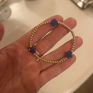 E Newton “egirl” Signature Cross Bracelet